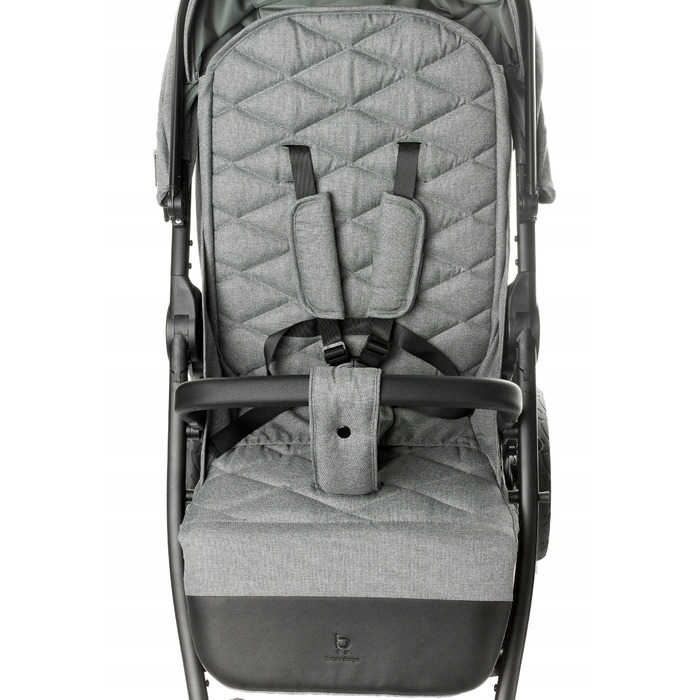 Дитячий візок-прогулянка Future Design Xplode, колір Seal Grey, з пневматичними колесами