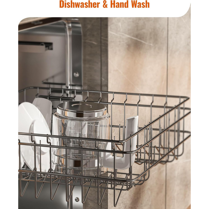 Електричний спінювач молока Morpilot 6-в-1: для капучіно, лате, гарячого шоколаду, 130-500мл, 600W, скляний, для миття в посудомийній машині