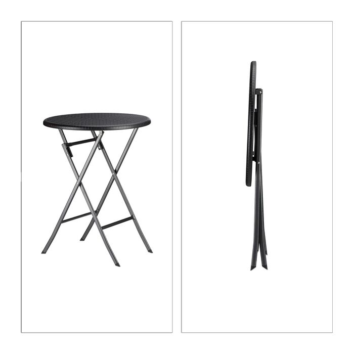 Набір садових меблів Relaxdays BASTIAN (3 шт.)