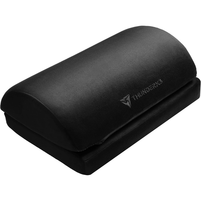 ThunderX3 CORE Mesh – ергономічне геймерське крісло з синхромеханікою, підтримкою попереку CORE.RDY, підголівником та підставкою для ніг, чорне