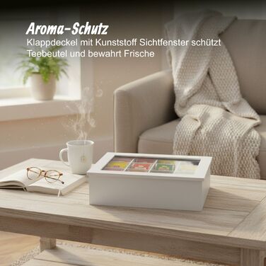 Організатор для чайних пакетиків Relaxdays на 12 відділень