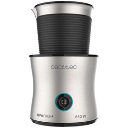 Пінка для кави Cecotec Power Moca Spume: приготування молока та шоколаду, холодний напір, нагрівання, підходить для миття в посудомийній машині, 400 мл, 650 Вт