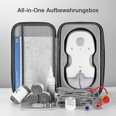 Робот-прибиральник вікон HUTT S7 з функцією розпилення, 5500Pa, 3D-подушка, 80мл бак, автоматичний, з багаторазовим захистом, 8 мікрофібра, у кейсі