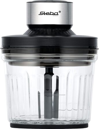 Мульти-подрібнювач Steba MG 400 зі скляною ємністю 2L, 400W, з нержавіючою сталлю, 2 швидкості, для кухні