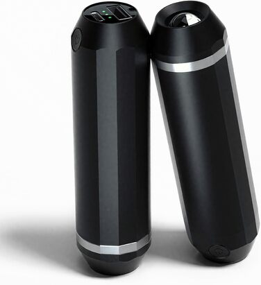 Електричний грілка для рук 10000mAh з Power Bank, багаторазовий, 3 режими нагріву, для активного відпочинку - чорний