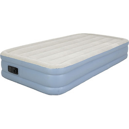 Надувне ліжко AVENLI Самонадувний надувний надувний матрац Гостьове ліжко Односпальне ліжко для 1 особи 191 x 99 x 33 см із вбудованим вбудованим автоматичним насосом