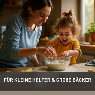 Кухонна машина Heinrichs 2500W з двома гаками для тіста, міксером та насадкою для збивання, 8 швидкостей, чаша 8л з нержавіючої сталі, тиха, з титановим покриттям