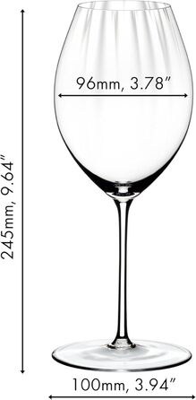 Кришталевий келих Riedel Performance Syrah/Shiraz, набір 2 шт, преміум якість, машинне виробництво