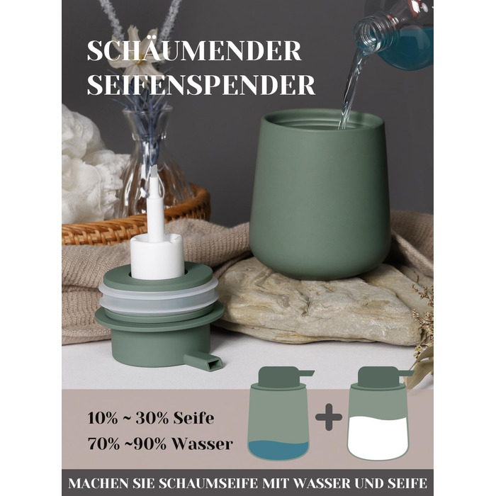 Набір для ванної кімнати блакитного кольору, керамічний аксесуар для ванної кімнати, 3-частинний, декоративний набір мильниць, стаканчика для зубної пасти та підставки для прикрас, підходить для ванної кімнати, умивальника, готелю