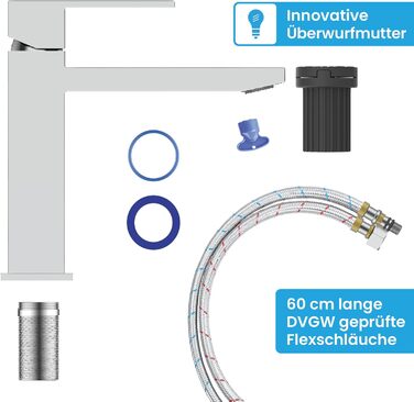 Змішувач для ванної кімнати Bächlein Imatra - хром, однорідний дизайн