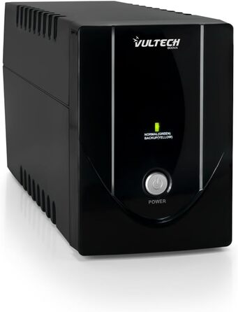 Джерело безперебійного живленн VulTech UPS800VA-LITE, ДБЖ Black Lite серії 800 ВА 440 Вт