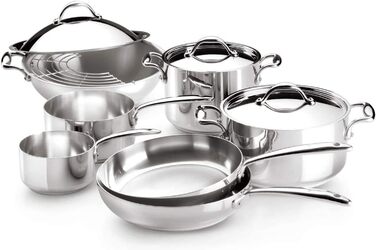 Каструля Lagostina Accademia Lagofusion без кришки 16 см, нержавіюча сталь, індукційне дно