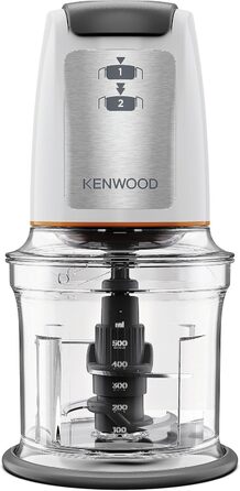 Блендер Kenwood Easy Chop CHP61.100WH – міні-подрібнювач, електричний, білий, 500 Вт, 0,5 л