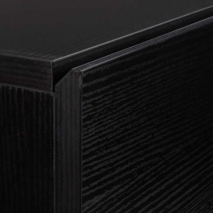 Столик-консоль Relaxdays Золотий Чорний