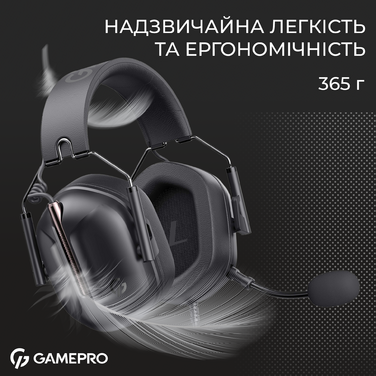 Ігрова гарнітура GamePro Genesis Hunter (HS1350B)