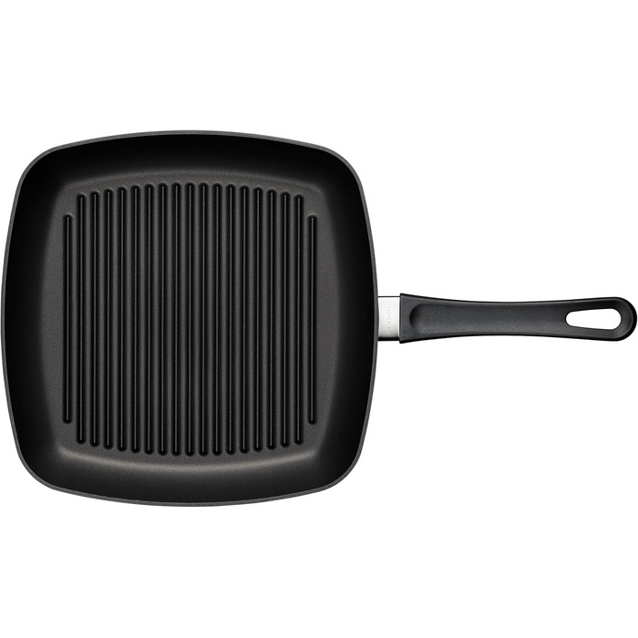 SCANPAN Classic Grillpan 27x27 см з антипригарним покриттям Stratanium+ | Для плити та духовки | З рифленою поверхнею