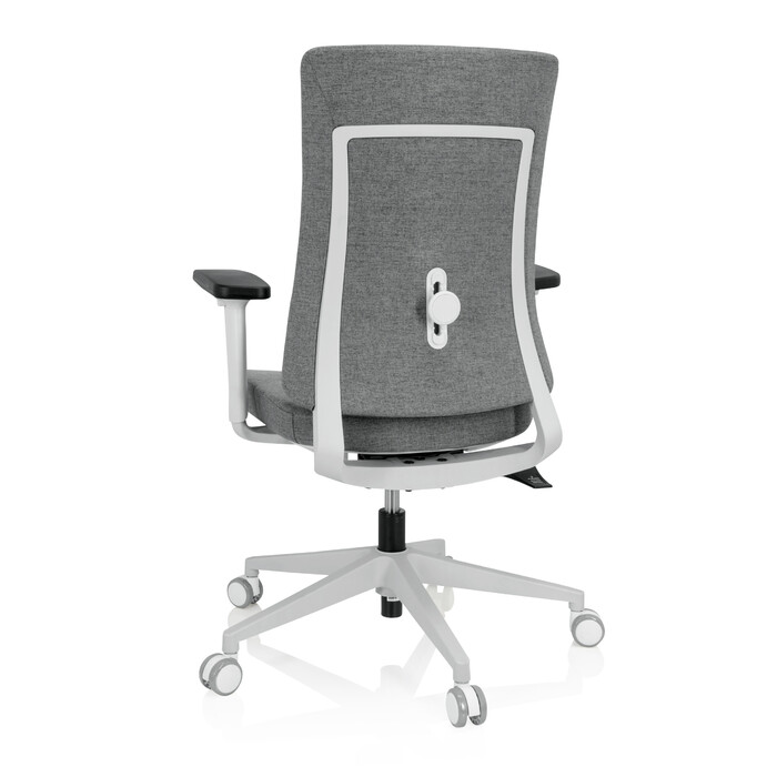 Офісне крісло COMFIO WP з тканини сірого кольору hjh OFFICE