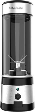 Портативний блендер Cecotec Power Titanium 300 EasyGo: 350W, подрібнює лід, 4 леза з титановим покриттям, 2 кухоль та 2 кришки