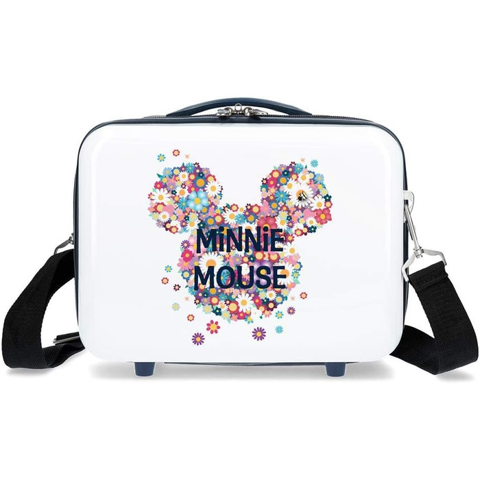 Адаптований б'юті-футляр Disney Minnie Sunny Day рожевий 29x215 cms ABS (Neceser Flores, Neceser, Blue)