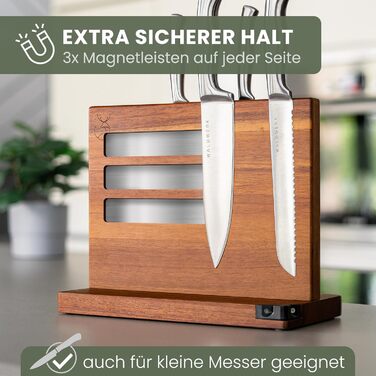 Магнітний тримач для ножів Waldwerk з акціїї, 31 см - без ножів