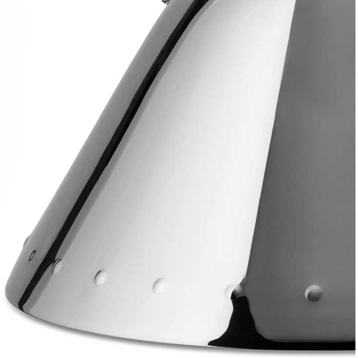 Чайник Alessi з нержавіючої сталі з ручкою та свистком у формі пташки, світлий