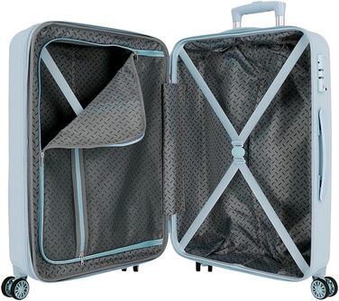 Дитяча валіза для ручної поклажі Disney Stitch Moods, жорсткий ABS-пластик, кодовий замок, 4 подвійних колеса, серія Make A Face