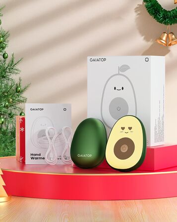 Електричні грілки для рук Gaiatop (2 шт), з магнітним кріпленням, 3 режими нагріву, швидкий нагрів, портативні, багаторазові, для активного відпочинку та подарунків