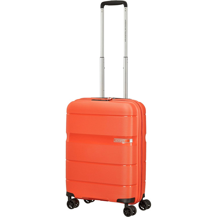 Валіза American Tourister Linex - Spinner M, 66 см, 63 л, (помаранчева (Tigerlily Orange), S (55 см - 34 л))