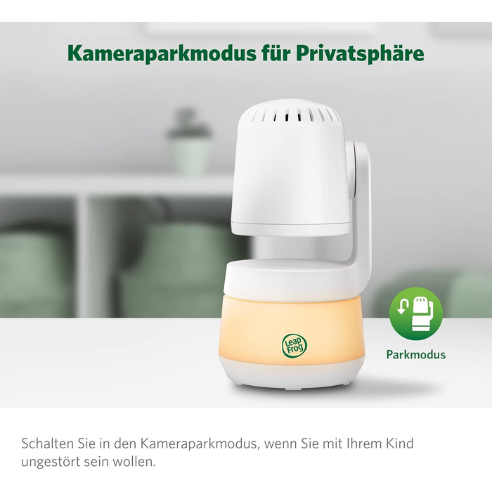 Радіоняня LeapFrog LF2423 з камерою, відеодисплеєм 2.8