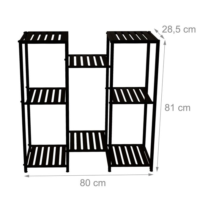 Металева полиця для квітів Relaxdays