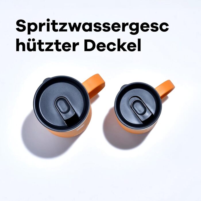 Термокружка Hydro Flask 354 мл (12 oz) з нержавіючої сталі, чорна, з кришкою та ручкою