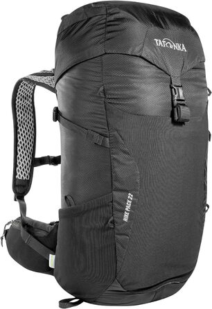 Легкий, зручний рюкзак для походів з вентиляцією спини і дощовиком - Об'єм (22 літри, Чорний), 22 -