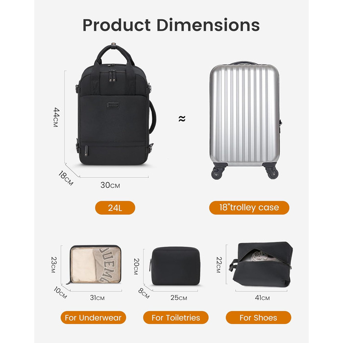 LOVEVOOK Рюкзак для ноутбука 15.6