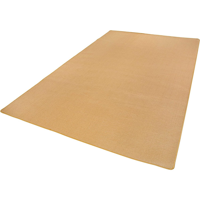 Килимок misento sisal з 100 натурального волокна плоский тканий килим uni, (50 x 80 см)