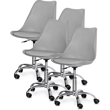 Комплект (4шт) крісло Evo-Kids Capri Grey (арт H-231 G/G-Х4)