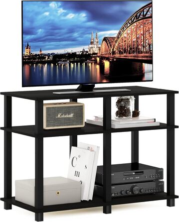 Підставка для телевізора Furinno Romain Turn-N-Tube до 40 дюймів, Espresso/Schwarz