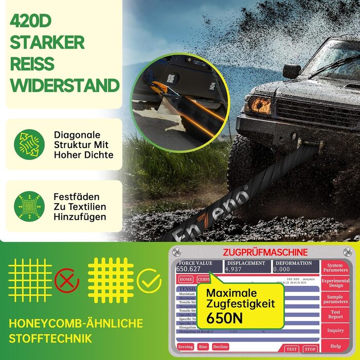 Чохол для садово-патіо меблів Enzeno, 242x182x100 см, водовідштовхуючий, 420D Oxford, захист від зими, для саду та тераси