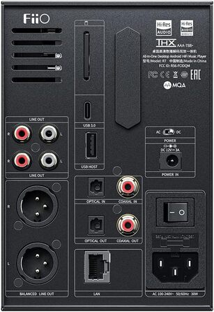 FiiO R7 настільний стрімінговий програвач і DAC/підсилювач з Bluetooth