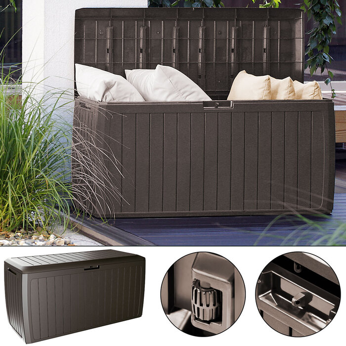 Подушка Box Board Plus коричневі колеса 290 л