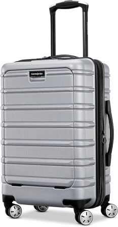 Розширюваний багаж Samsonite Omni 2 з твердою стороною і обертовими котушками, Pro Carpokle, Artic Silver