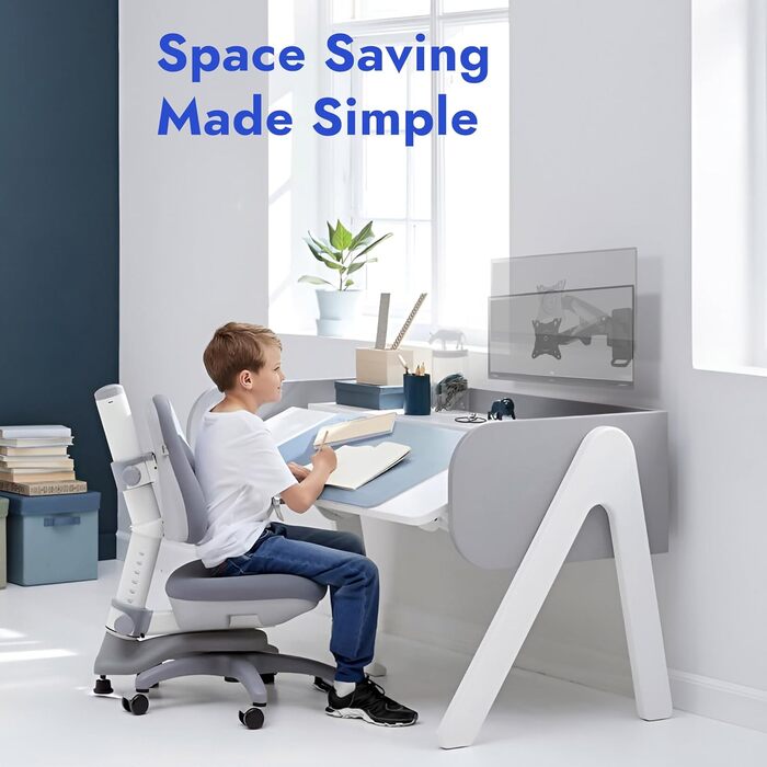 Кріплення для монітора Invision 17-27' з газовою пружиною, VESA 75x75/100x100, регулювання висоти, нахил, поворот, 2-7 кг [FX100]