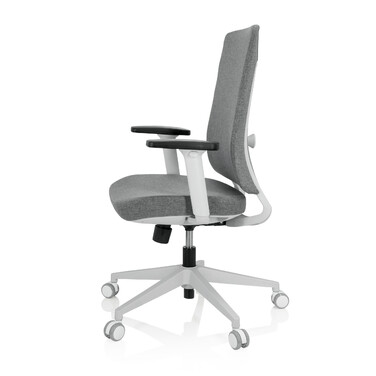 Офісне крісло COMFIO WP з тканини сірого кольору hjh OFFICE