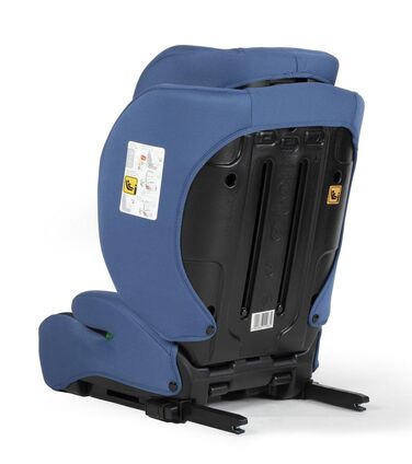 Автокрісло Disney для дівчаток 100-150 см з ISOFIX, з принтами Ельзи, Анни та Олафа (фіолетове)