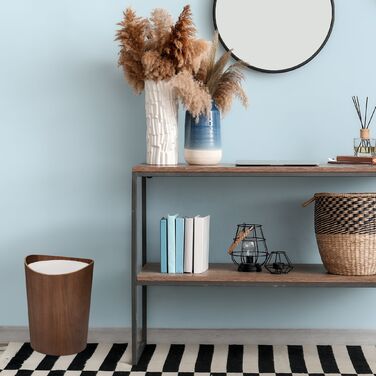 Кошик для сміття Relaxdays з імітацією дерева, 9 л