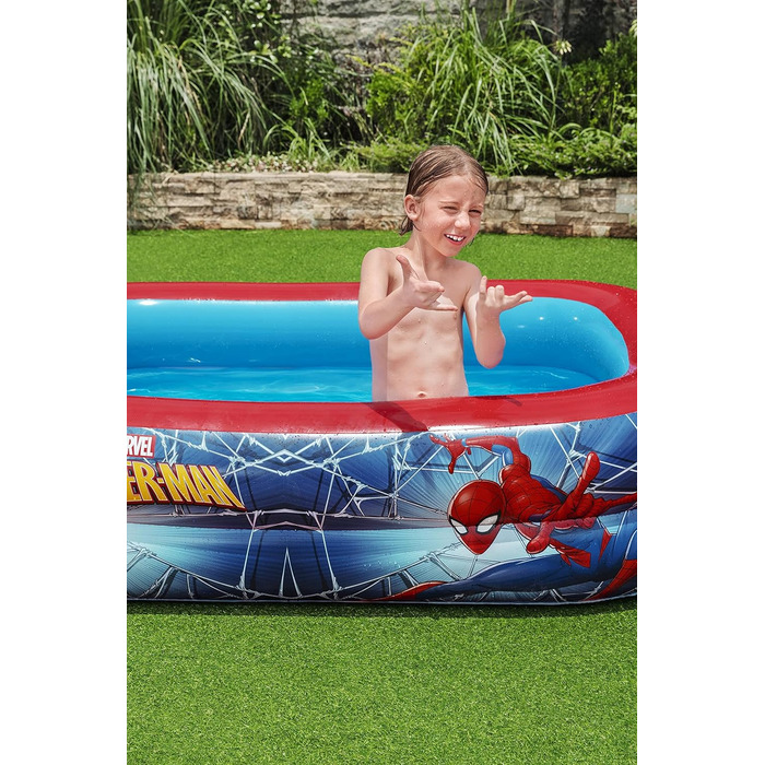Дитячий надувний басейн Bestway Spider-Man 200x146x48 см