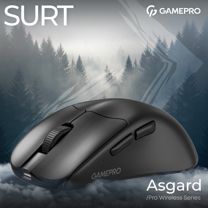 Бездротова миша GamePro Asgard Surt (GM017B)