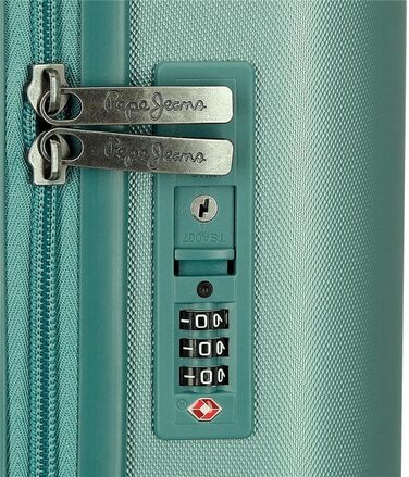 Набір валіз Pepe Jeans Highlight, 55/70 см, рожевий, ABS-замок, 116 л, 4 колеса, ручна поклажа