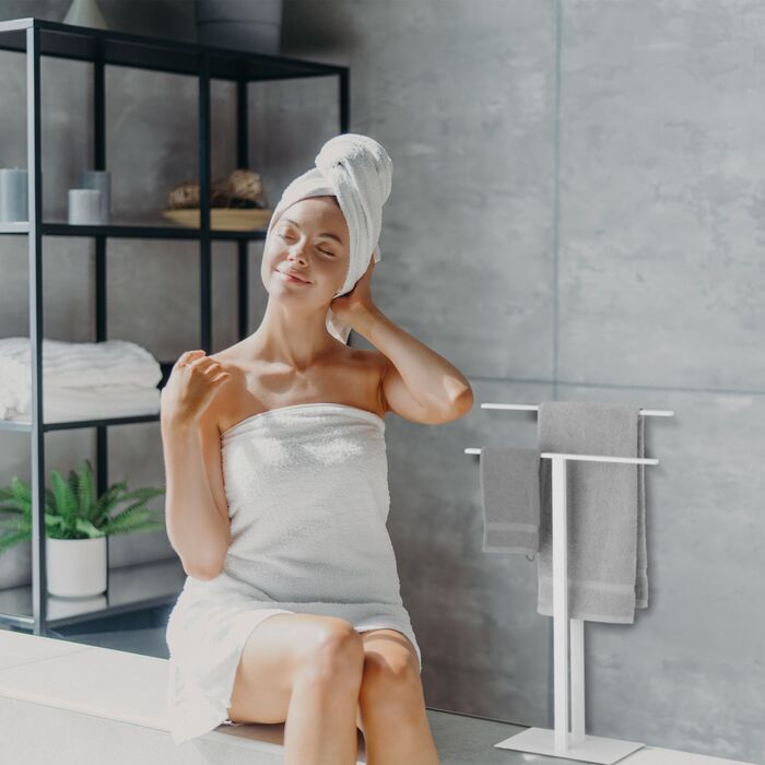 Підставка для рушників Relaxdays T-подібної форми