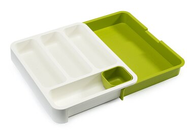Коробка для зберігання столових приборів Магазин білих і зелених ящиків Joseph Joseph