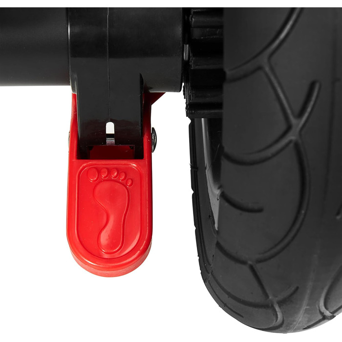 Триколісний велосипед HyperMotion з ручкою для батьків 3-в-1, сірий - для дітей від 1 до 4 років (до 20 кг)